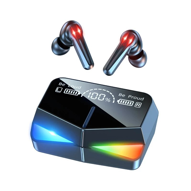 هدفون مخصوص بازی بی سیم مدل M28 TWS Gaming Earbuds Bluetooth V5.1 | مشکی | سرویس ویژه دیجی کالا: 7 روز تضمین بازگشت کالا