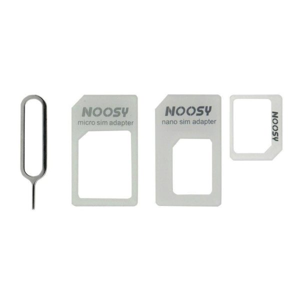 تبدیل سیم کارت های نانو و میکرو به استاندارد Noosy | سفید | گارانتی اصالت و سلامت فیزیکی کالا