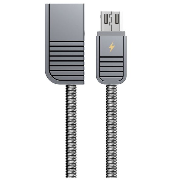 کابل تبدیل USB به MicroUSB ریمکس مدل RC-088m به طول 1 متر | طلایی | سرویس ویژه دیجی کالا: 7 روز تضمین بازگشت کالا