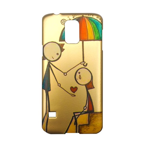 کاور مدل hard_010 مناسب برای گوشی موبایل سامسونگ Galaxy s5 | گندمی | گارانتی اصالت و سلامت فیزیکی کالا